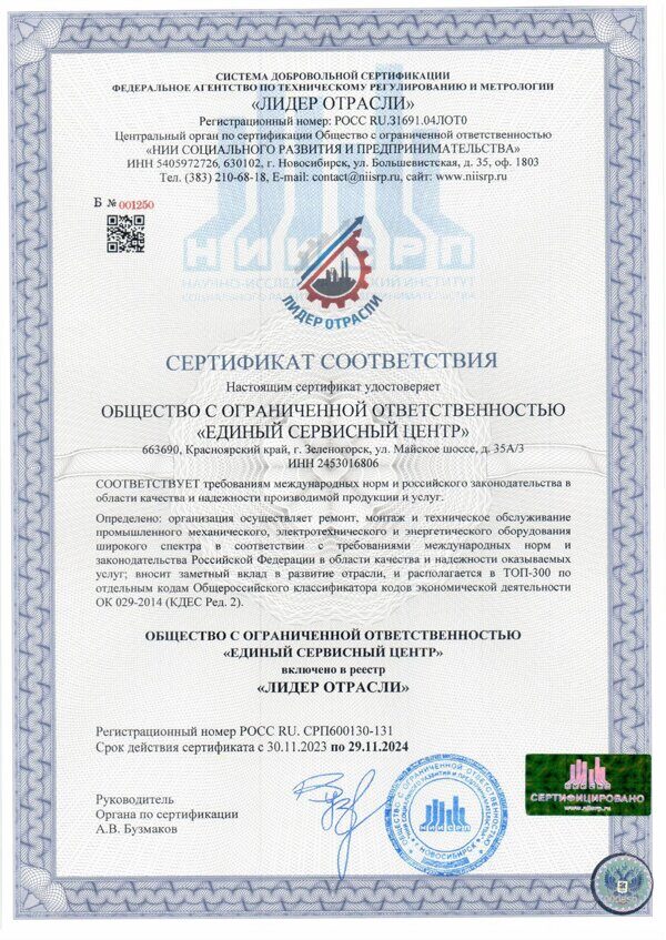 Лидер орасли